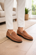 Men's Knit Slip-On Loafers