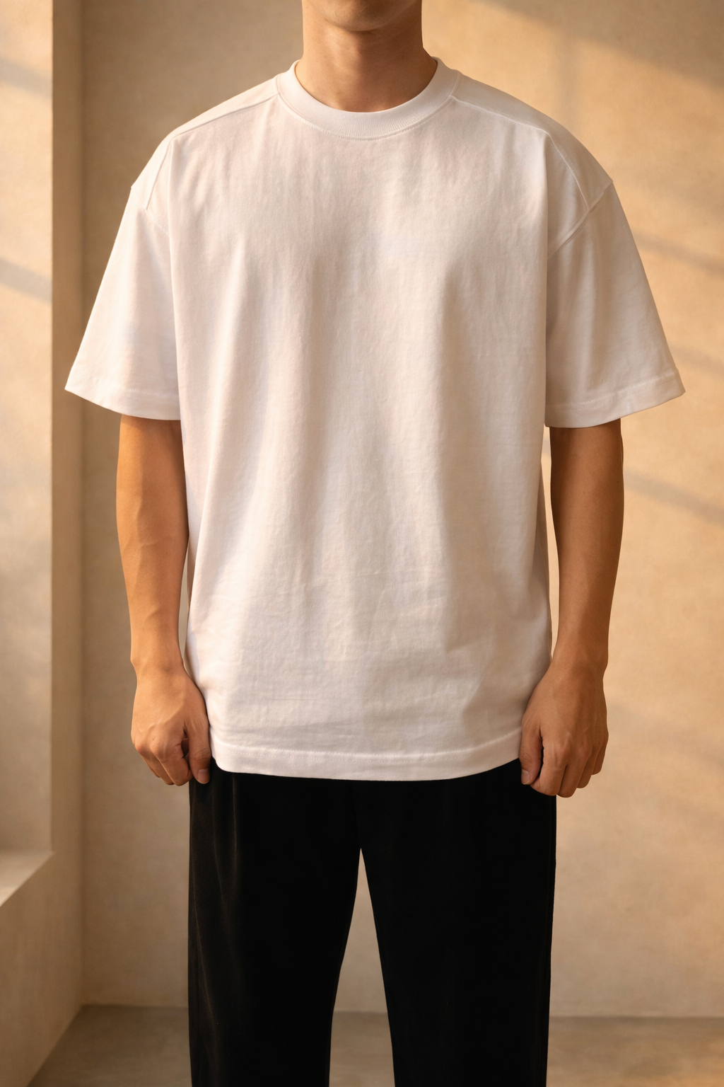 Men's Oversized Crew Neck Tee