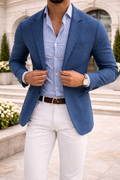 Men's Tailored Knit Blazer