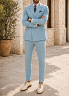 Men's Slim Fit Two-Piece Wedding Suit