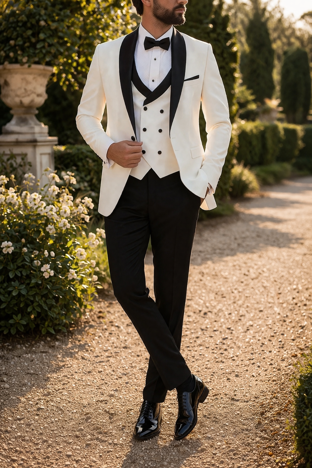 Men's Shawl Lapel Tuxedo Suit