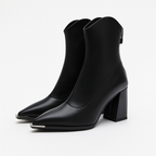Women's Block Heel Pointed-Toe Boots