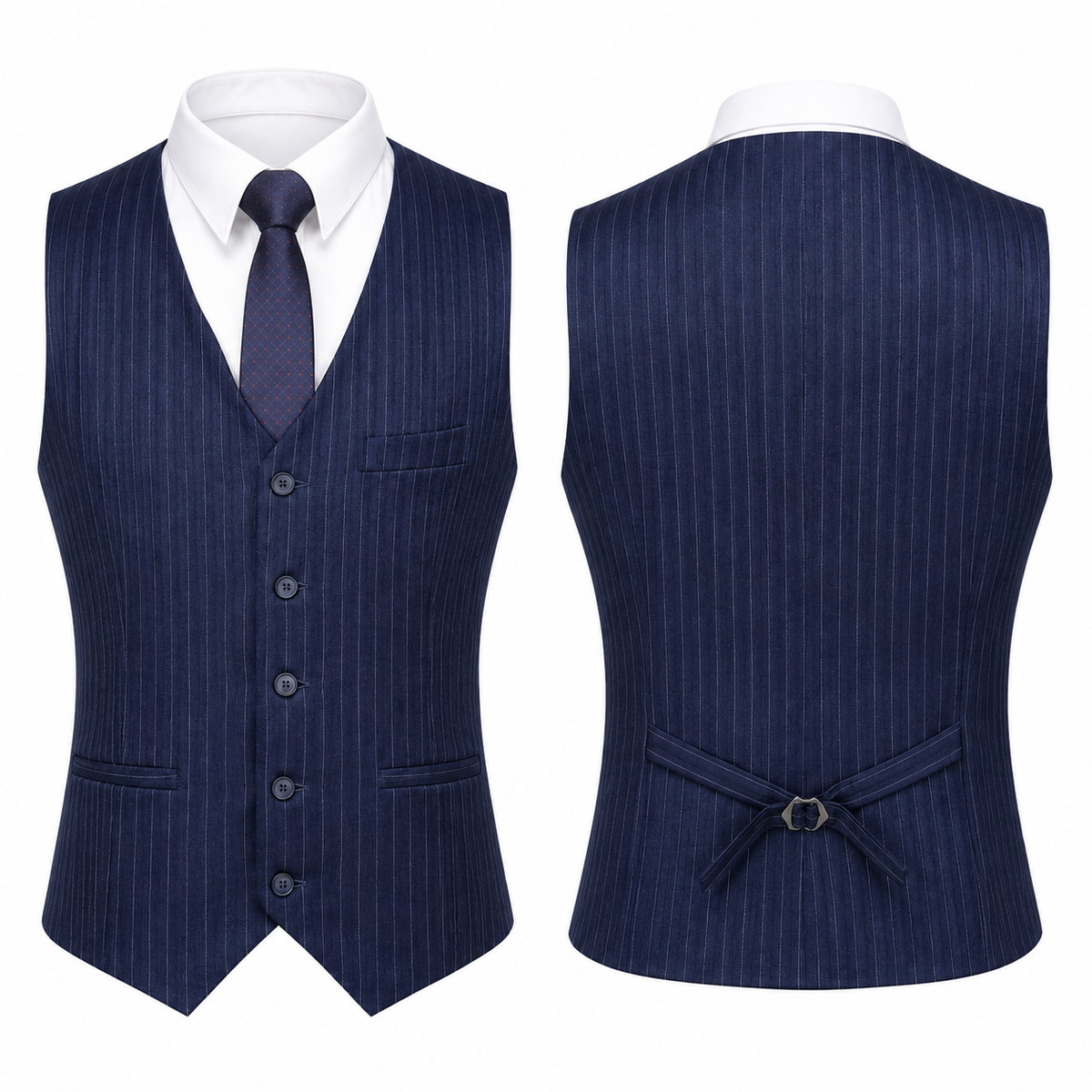 Men's Double Breasted Tweed Suit