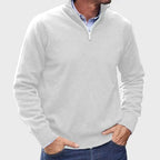 Men's Refined Knit Quarter Zip Jumper