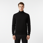 Men's Ribbed-Finish Fine Knit Jumper