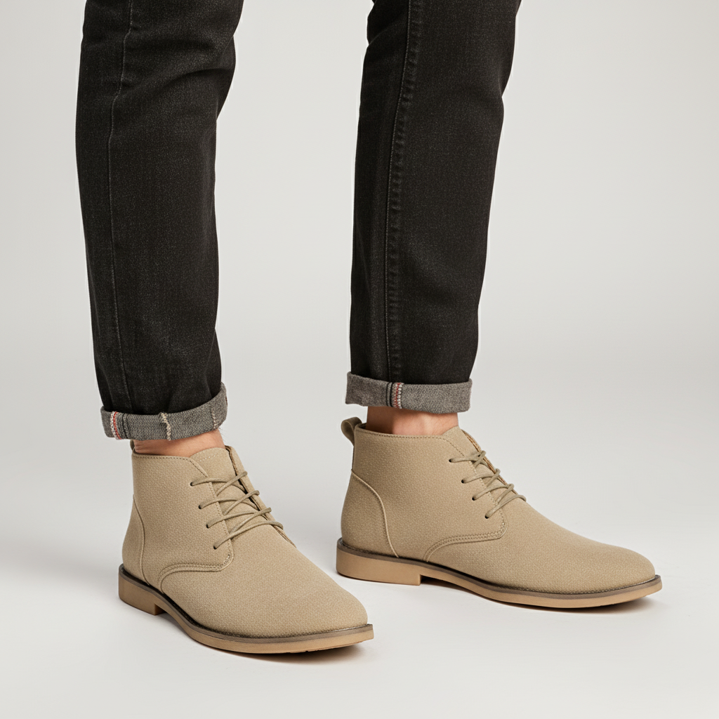 Men's Smart Nubuck Chukka Boots
