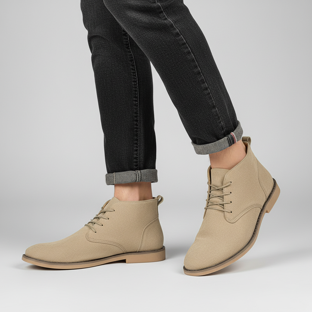 Men's Smart Nubuck Chukka Boots