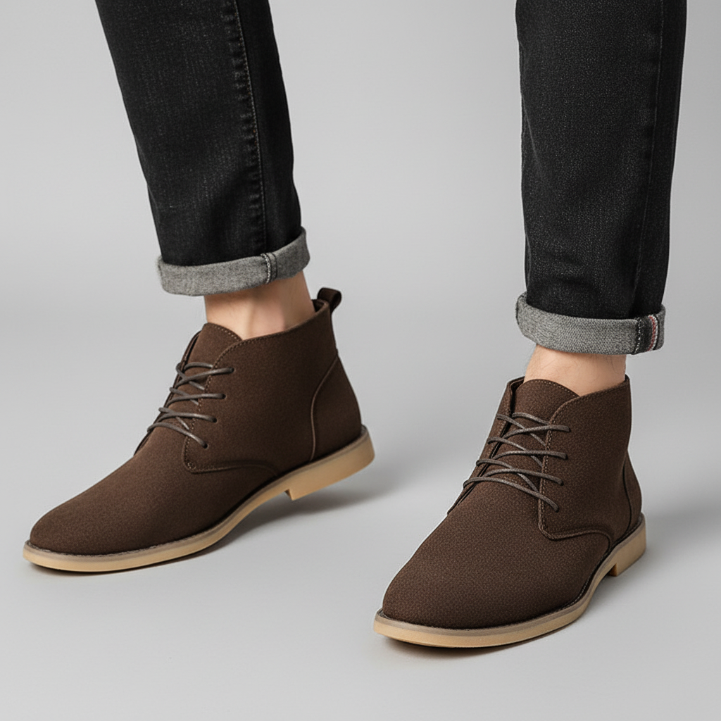Men's Smart Nubuck Chukka Boots