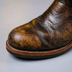 Men's Mid Calf Buckle Engineer Boots