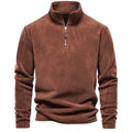 Men's Fleece Quarter Zip Sweatshirt
