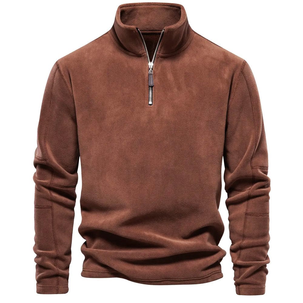 Men's Fleece Quarter Zip Sweatshirt