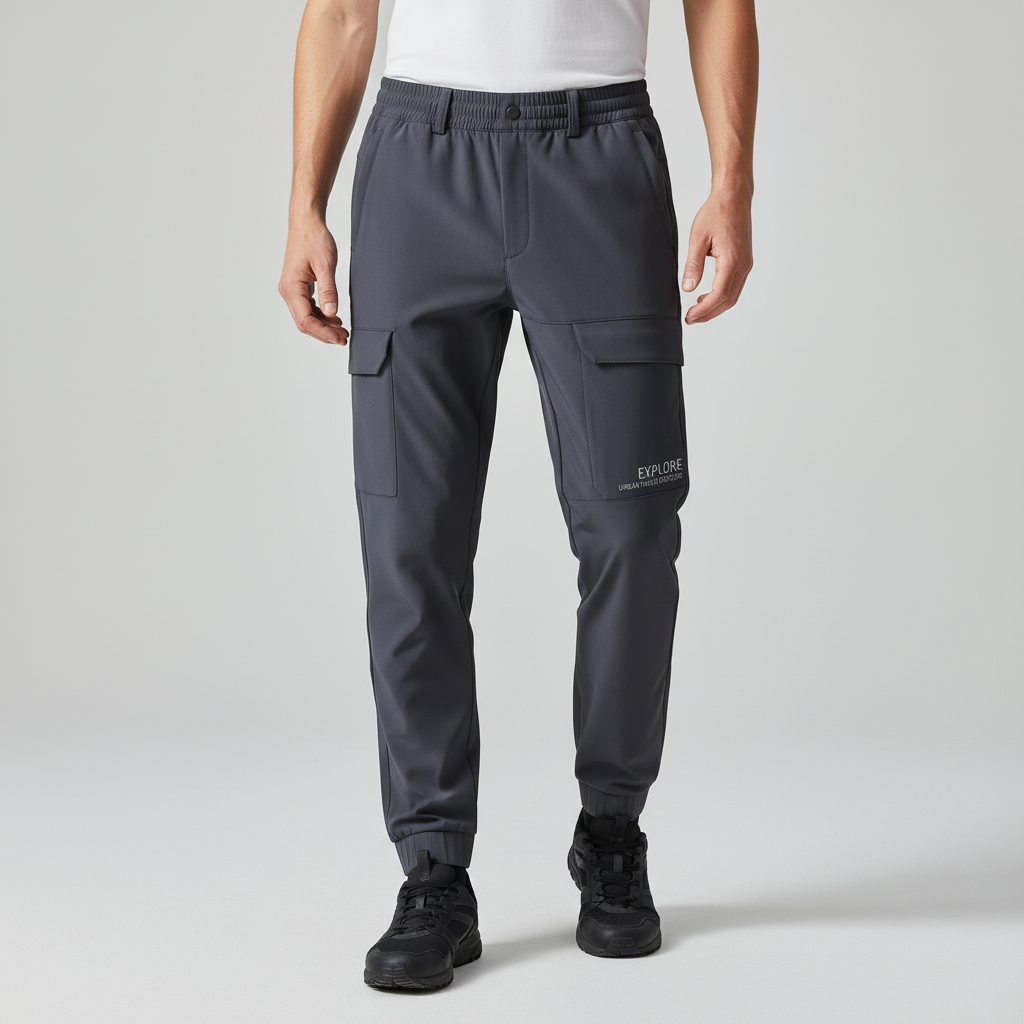 Men's Fleece Lined Cargo Trousers
