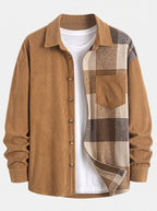 Men's Corduroy Two-Piece Jogger Set