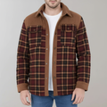 Men's Flannel Fleece Lined Jacket