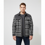 Men's Flannel Fleece Lined Jacket