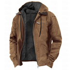 Men's Warm Full Zip Winter Jacket