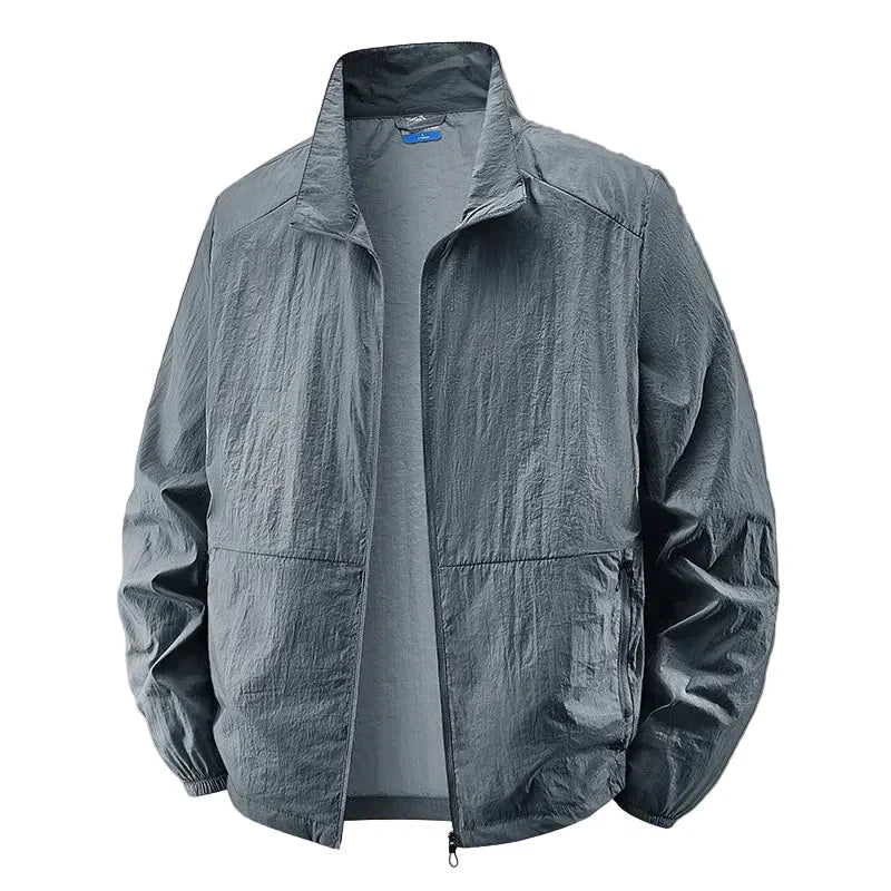 Men's Multi Pocket Lightweight Zip Jacket