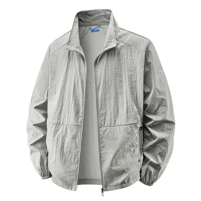 Men's Multi Pocket Lightweight Zip Jacket