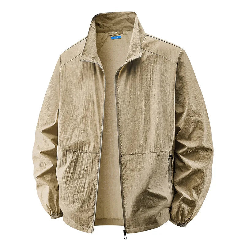Men's Multi Pocket Lightweight Zip Jacket
