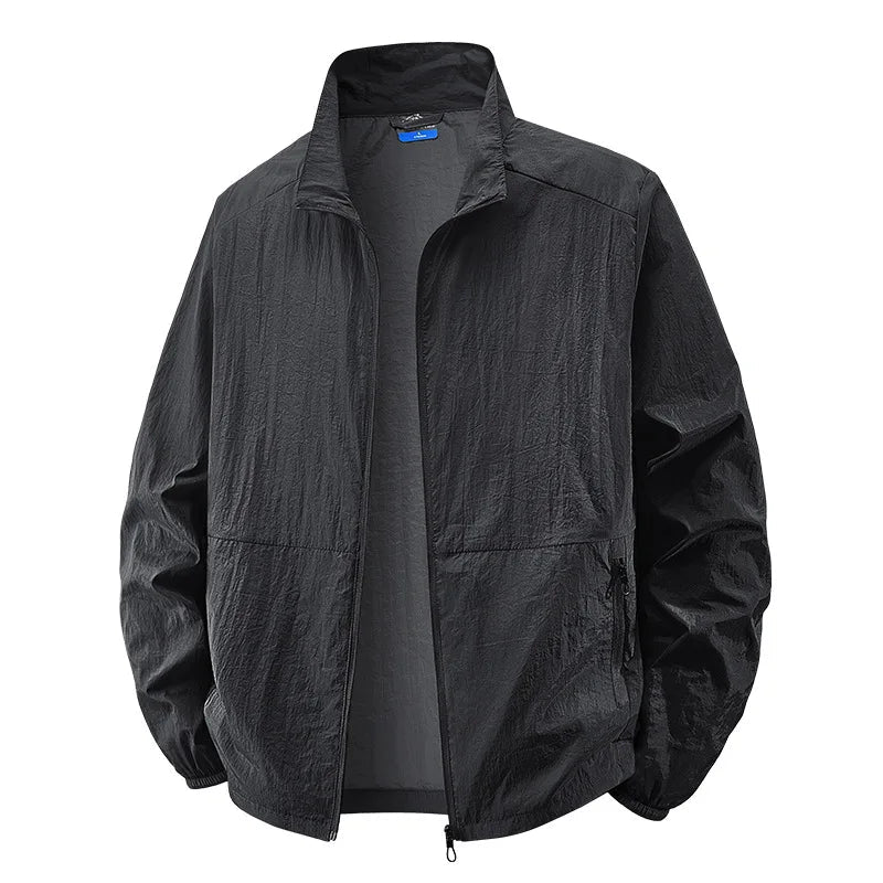 Men's Multi Pocket Lightweight Zip Jacket