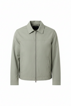 Men's Lightweight Zip Front Harrington