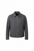 Men's Lightweight Zip Front Harrington