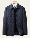 Men's Button Up Quilted Field Jacket