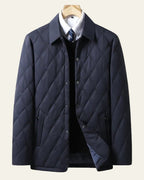 Men's Button Up Quilted Field Jacket