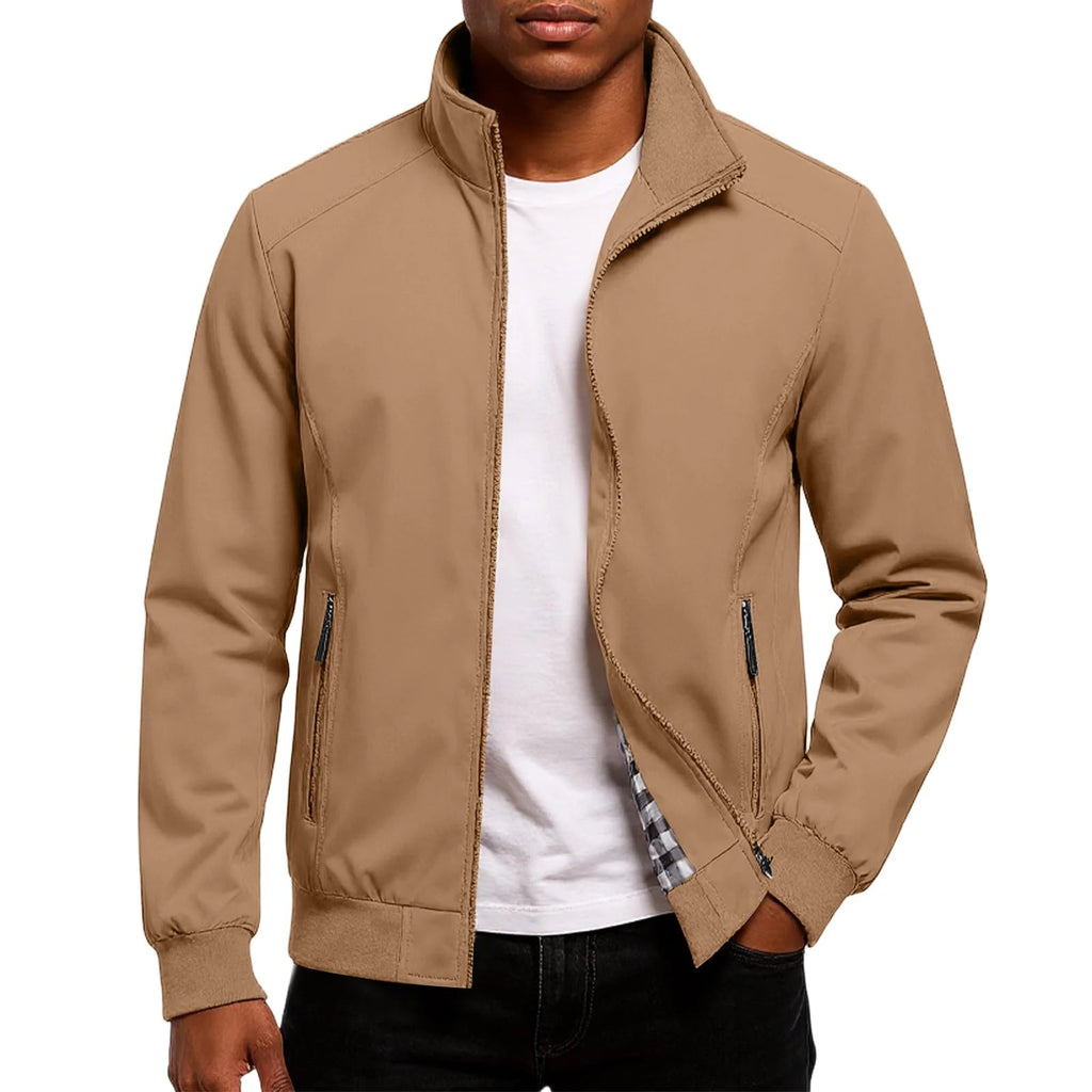 Men's Lightweight Stand Collar Bomber
