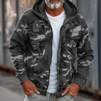 Men's Hooded Cargo Jacket