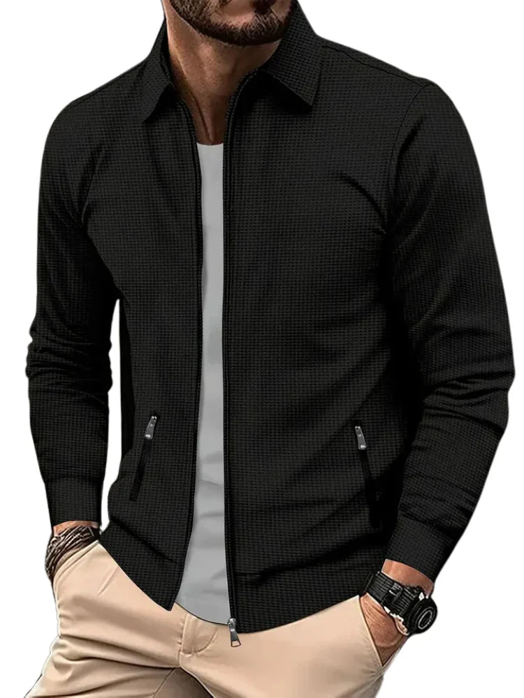 Men's Lightweight Zip Front Jacket