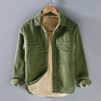 Men's Corduroy Button Up Overshirt
