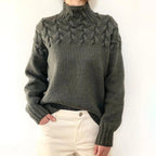 Women's Ribbed Cable Knit Jumper