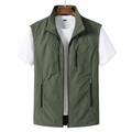 Men's Zip Front Utility Gilet