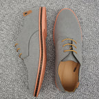 Men's Suede Look Derby Shoes