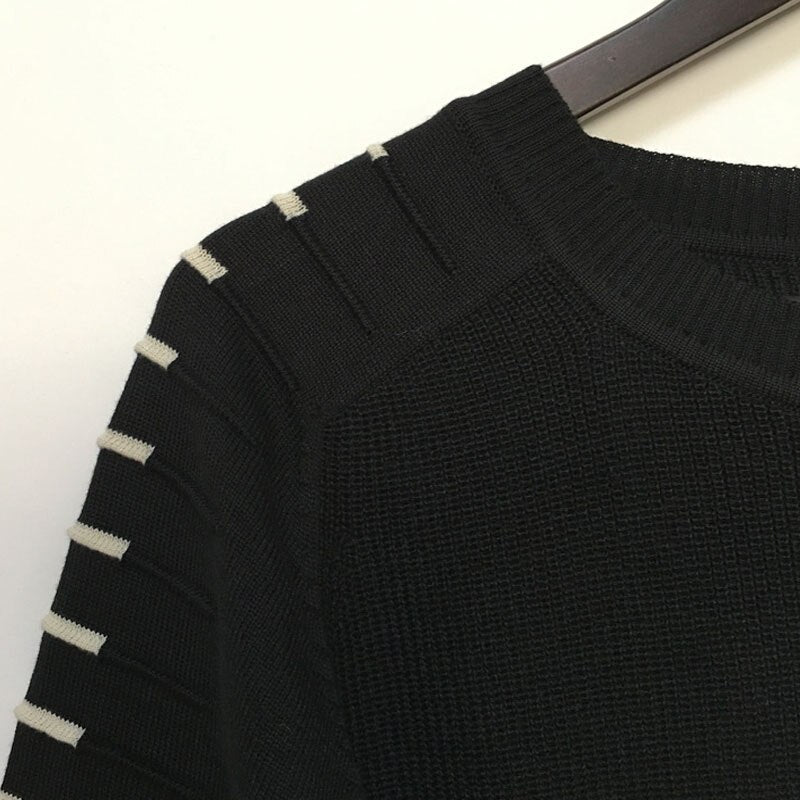 Men's Slim Raglan Knit Jumper