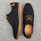 Men's Suede Look Derby Shoes
