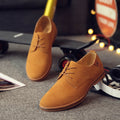 Men's Suede Look Derby Shoes