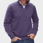 Men's Refined Knit Quarter Zip Jumper