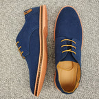 Men's Suede Look Derby Shoes