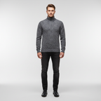 Men's High Collar Half Zip Jumper