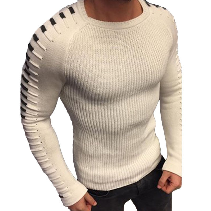 Men's Slim Raglan Knit Jumper