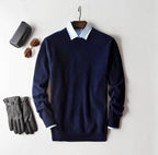 Men's Refined Crew Neck Pullover