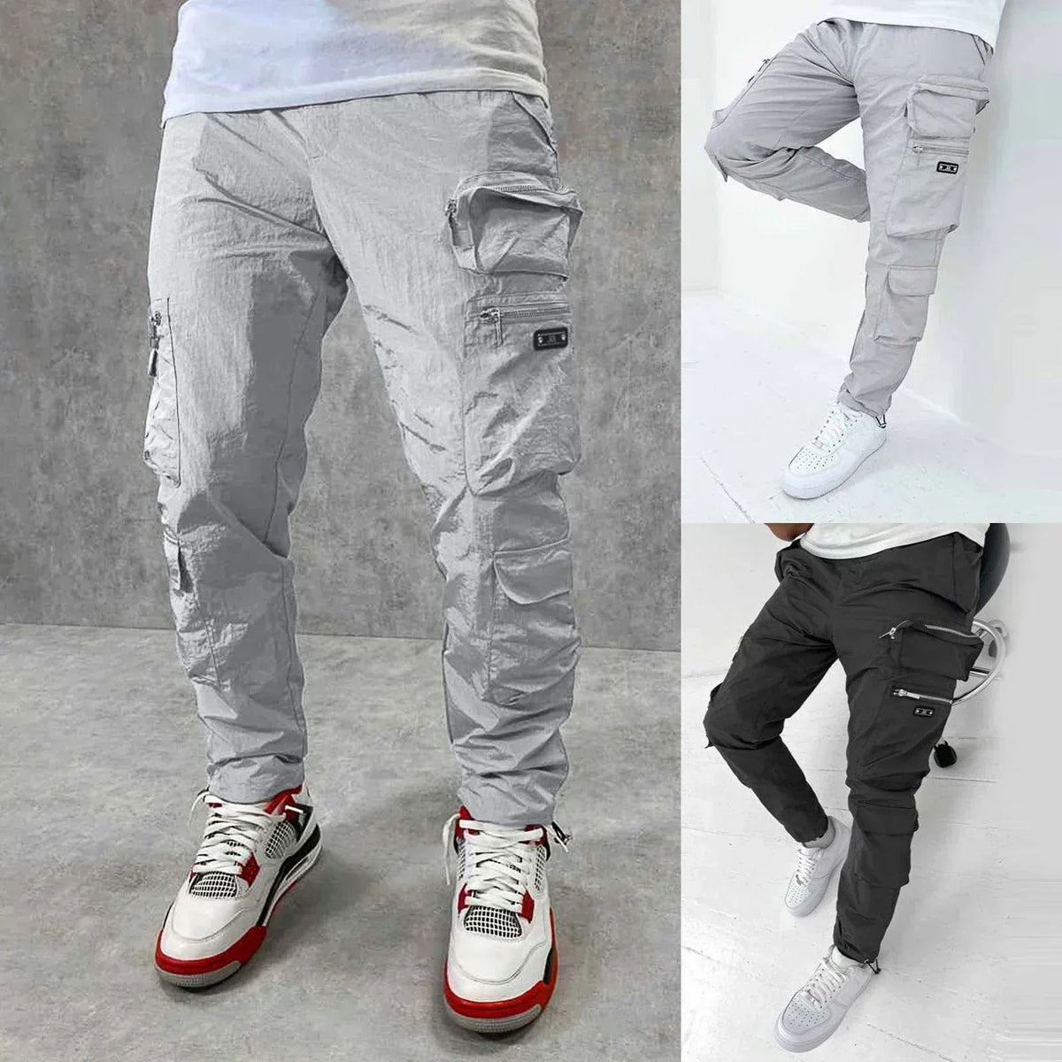 Men's Durable Cargo Trousers