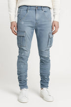 Men's Tapered Cargo Jeans