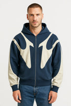 Men's Minimalist Zip Up Hoodie