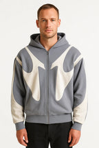 Men's Minimalist Zip Up Hoodie