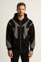 Men's Minimalist Zip Up Hoodie