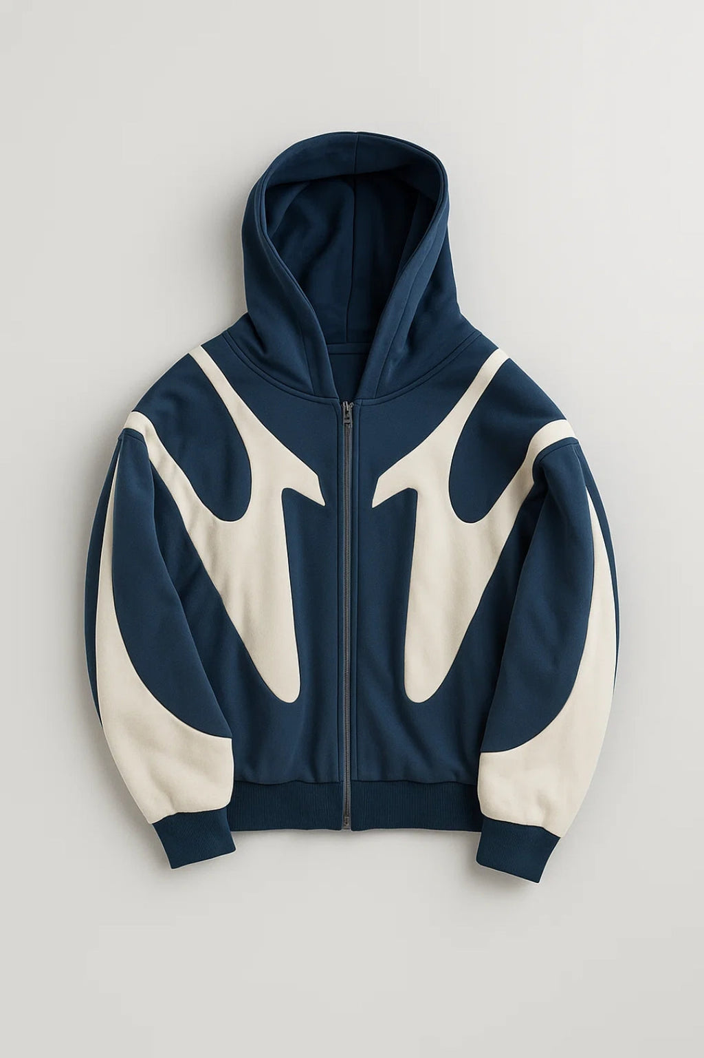 Men's Minimalist Zip Up Hoodie
