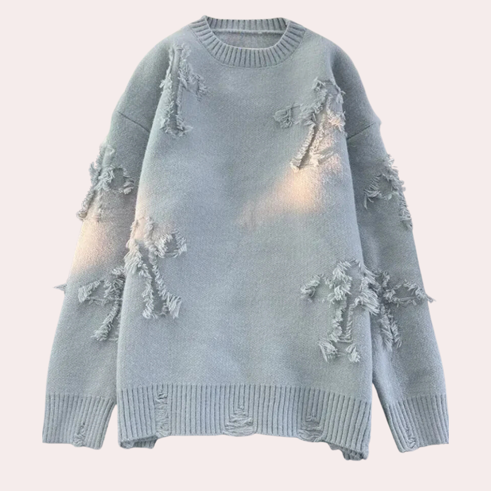 Men's Oversized Printed Jumper